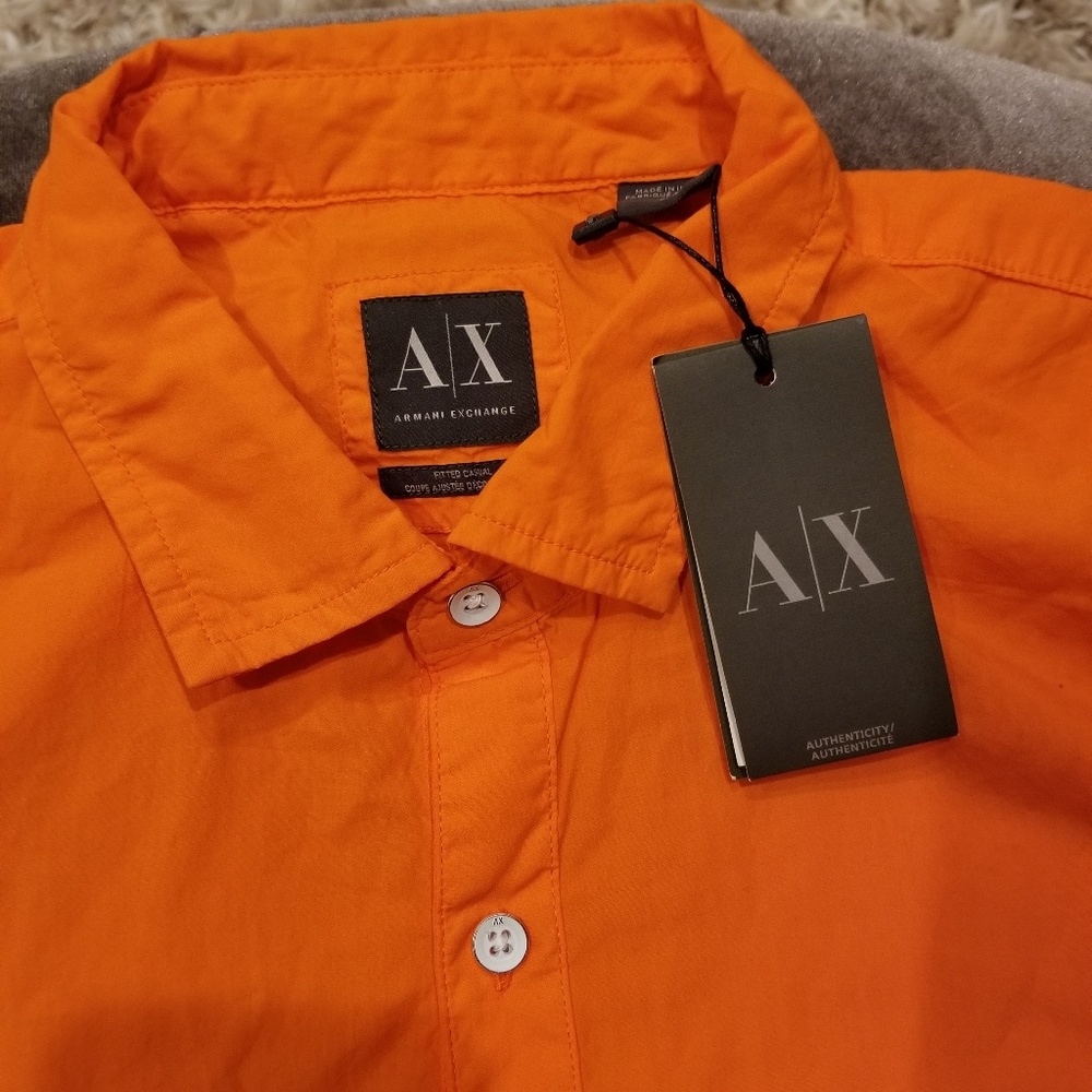 Armani Exchange Mens short sleeve shirt